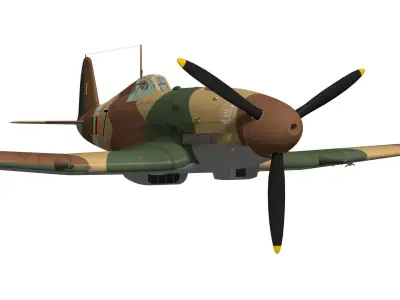 Fiat G55 Centauro Serie1 3D model