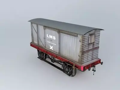 BOX of 3 Free 3D model