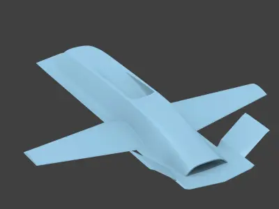 Northrop Tacit Blue 3D print model