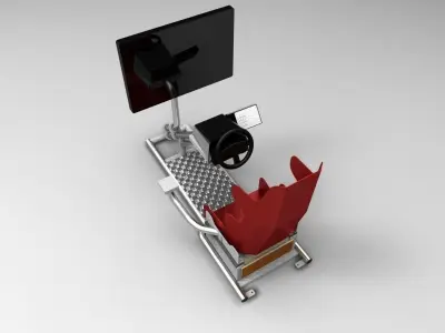 Racing Simulator Free 3D model