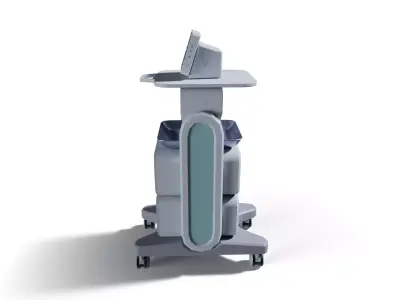 Sci-Fi Mobile Medical Cart 3D model