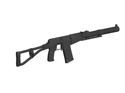 Vintorez Val Rifle 3D model