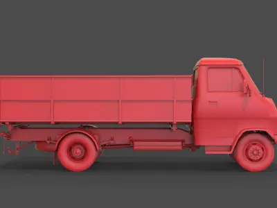 Hanomag Henschel F65 3D print model