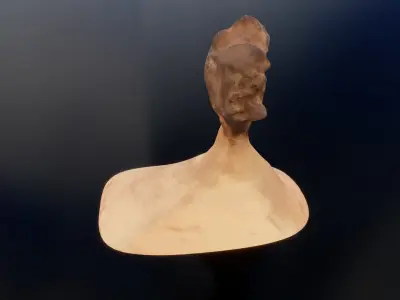 Famous Queens Head 3D model