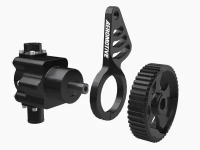 Aeromotive 12-Series Mechanical Fuel Pump Low-poly 3D model