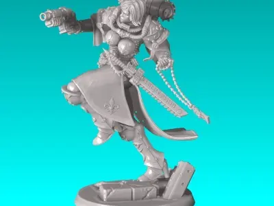 IMPERIAL RELIGIOUS WARGAMING 3D print model
