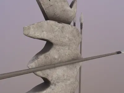 Bone Bow  Free 3D model