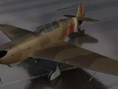 Yakovlev Yak-7 3D model