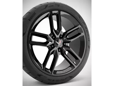  Pirelli PZero PZ4 Tire 3D model