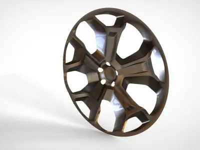 Wheel hub 3D model