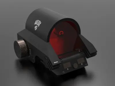 Cybergun Arms Red Dot Low-poly 3D model