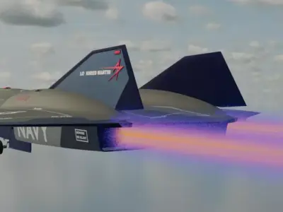 SR-72 Hypersonic Reconnaissance Aircraft 3D model