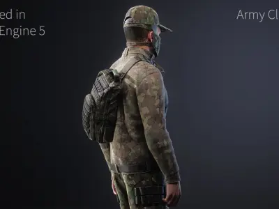 Survival 03 Low-poly 3D model