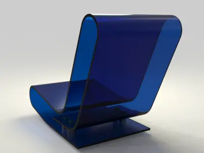 LCP chair by Maarten van Severen 3D model