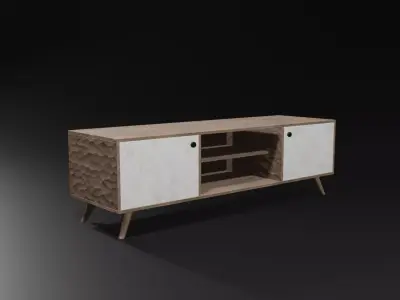 TV FURNITURE MODERN DESIGN Free 3D model