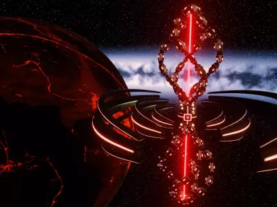 UFO 3 Spiral Spaceship - Ovni - Flying Saucer 3D model