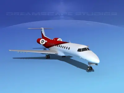 Embraer ERJ-135 Corporate 1 3D model