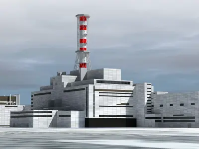 Chernobyl Nuclear Power Plant Free 3D model