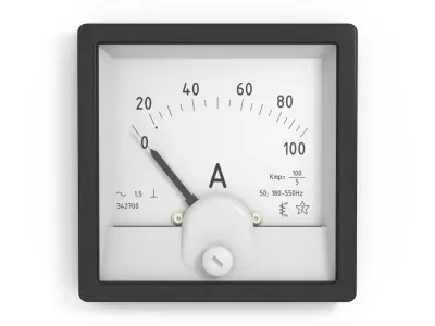 Amperemeter Voltmeter 3D model