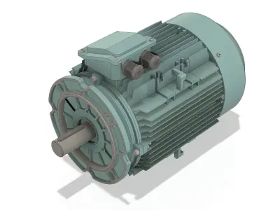 3 Phase AC induction motors - Frame size 132M 3D model