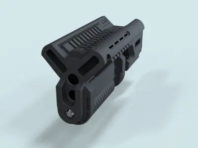 BFG 9000 from DOOM 3D model