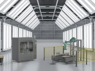 Ultrasonic welding machine Assembly 3D model