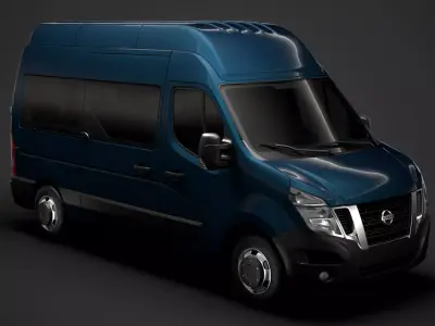 Nissan NV 400 L2H3 Minibus 2020 3D model