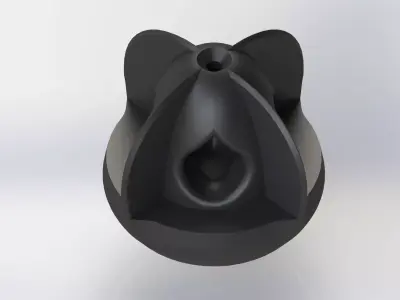 Queens Crown Flycatcher Free 3D print model