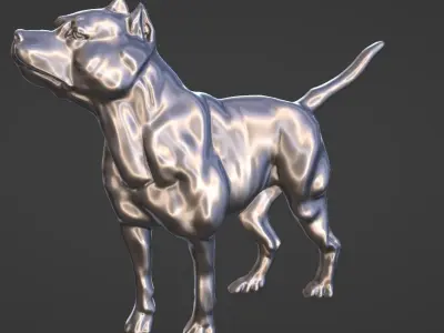 Bull Dog 3D model
