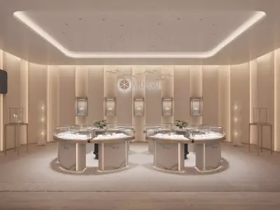 jewelry store Low-poly 3D model