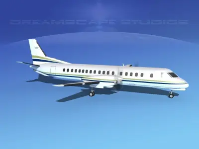 SAAB 2000 Corporate 1 3D model