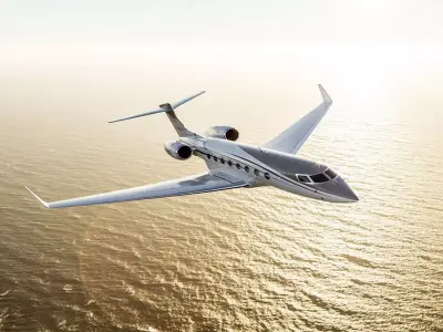 Gulfstream G650ER Private Jet 3D model