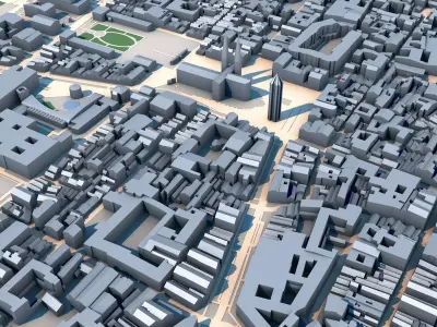 Cathedrale Saint-Andre de Bordeaux France 3D model