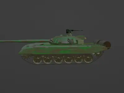 T72 Tank 3D model