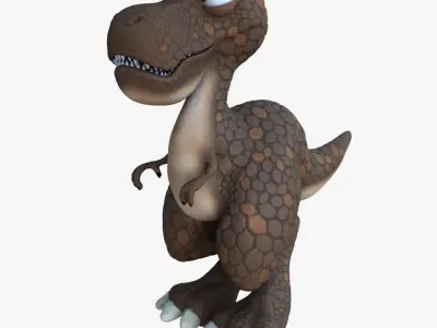 Dinosaur cartoon 3D model