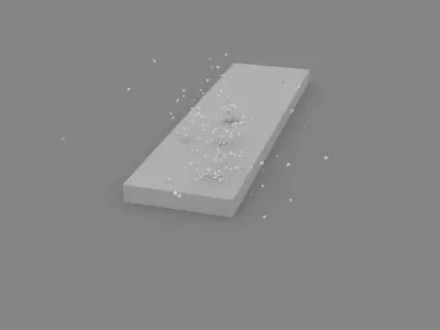 Houdini - Power Asset Shooter System Low-poly 3D model