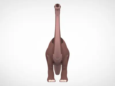 Bron Longneck 3D model