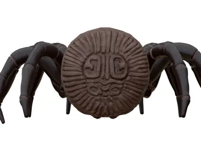 Hourglass Spider 3D model