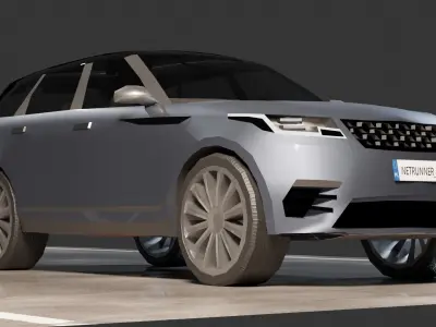 Range Rover Velar Low-poly 3D model
