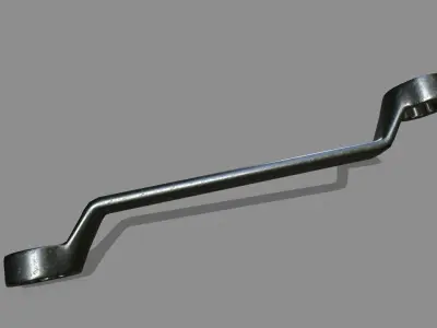 wrench Low-poly 3D model