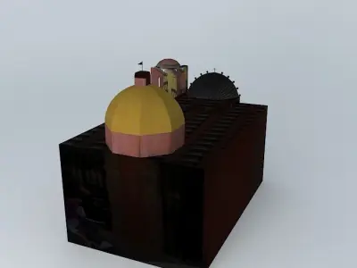 Health Temple San Miguel de Allende 3D model