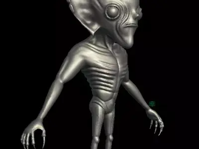 Kelly Hopkinsville goblin 3D model