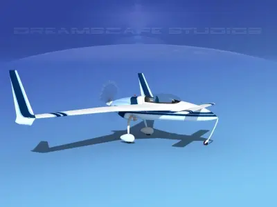 Rutan VariEze V03 3D model