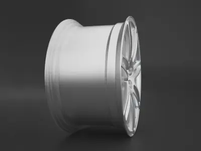 Audi RS4 Rim 3D model