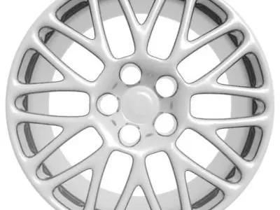 Wheel Rim 3D model 6