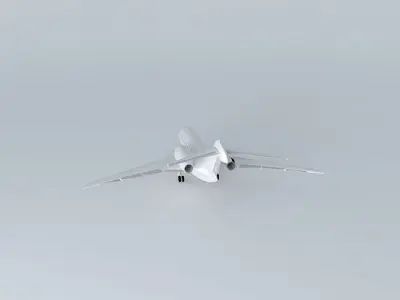 Template Cessna Citation X Free 3D model