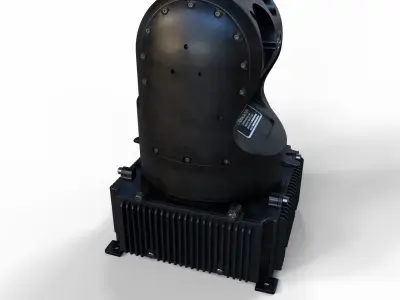 Advanced Threat Infrared Countermeasures ATIRCM System 3D model