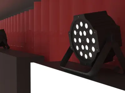 Conference Stage 1 3D model