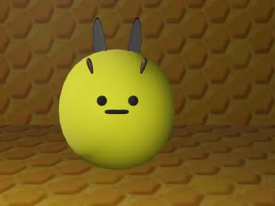 Abeja bee Free 3D model