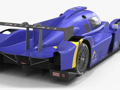 Norma M30 IMSA Prototype Challenge Season 2019 3D model